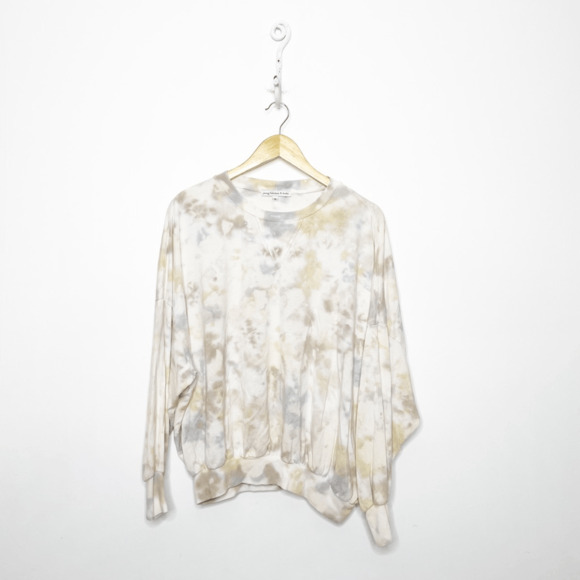 Young Fabulous & Broke Dye Juliette Tie Dye Sweatshirt oversized soft WOMENS S - Picture 1 of 6